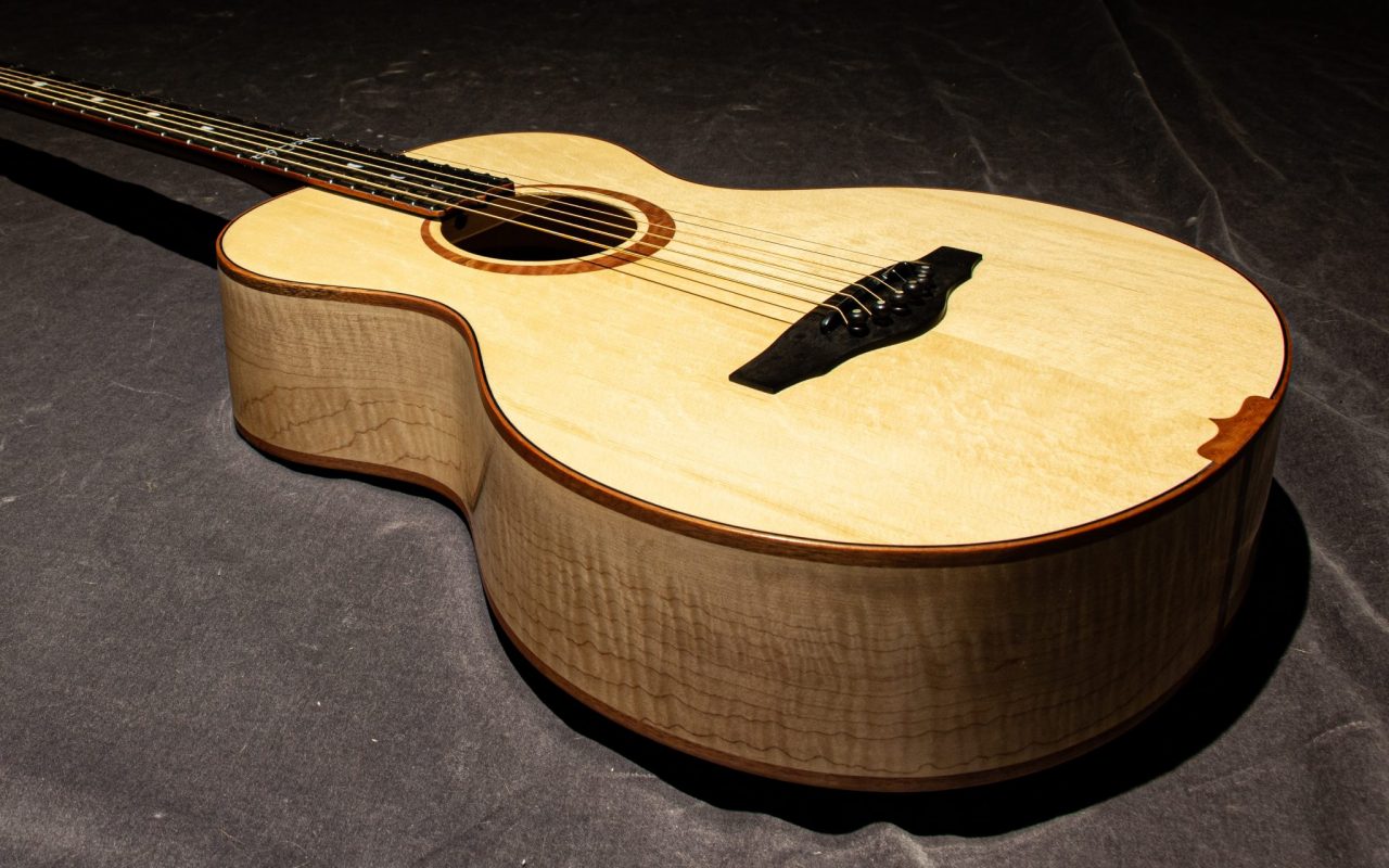 Small acoustic guitar